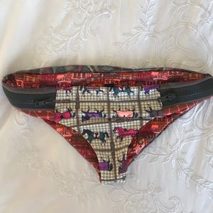 Maaji swimwear zipper bikini bottoms
